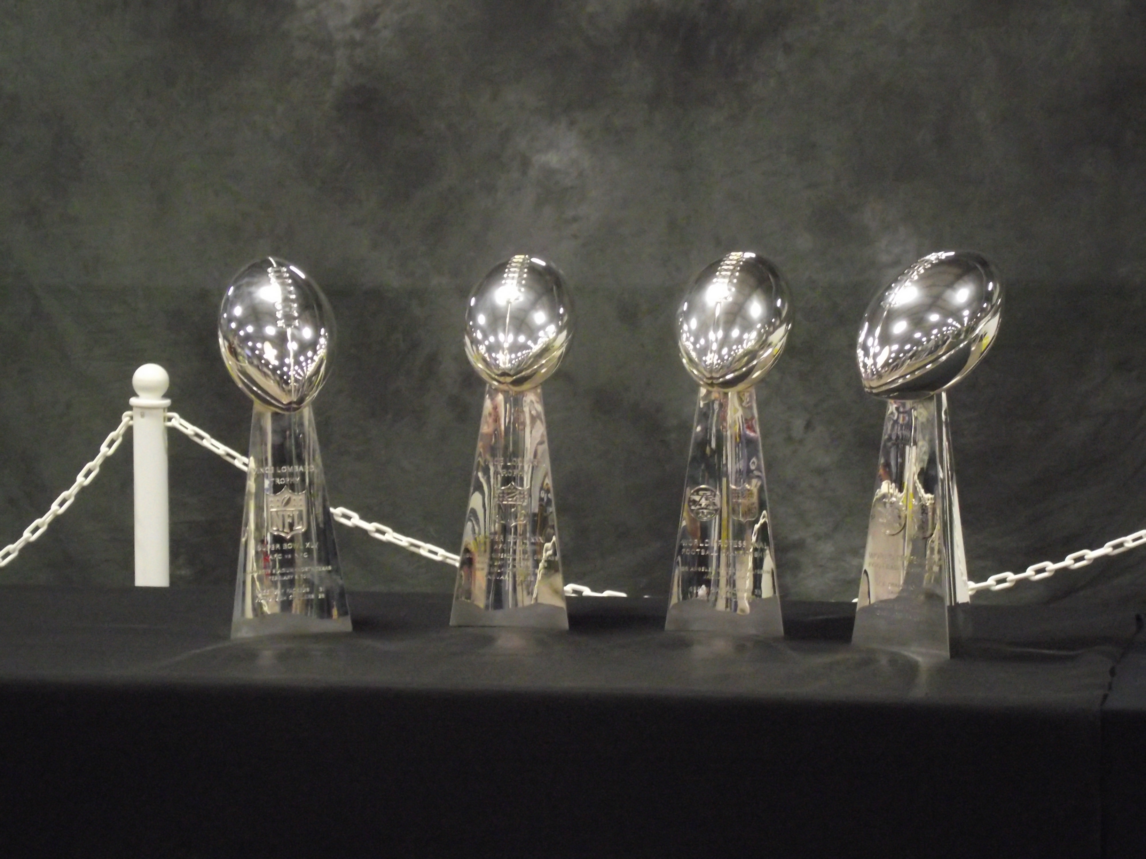 The Green Bay Packers Four Super Bowl Trophies Packer Focus